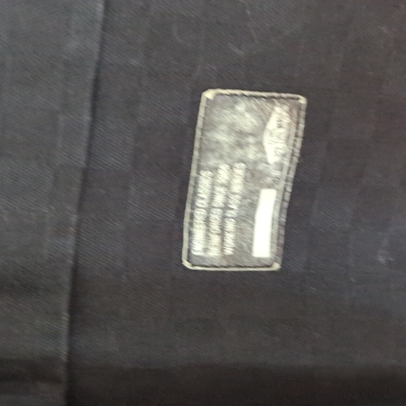 Vans Cotton Men’s Jacket Chore Coat Black Checkerboard Denim With Pockets XL - Picture 5 of 8